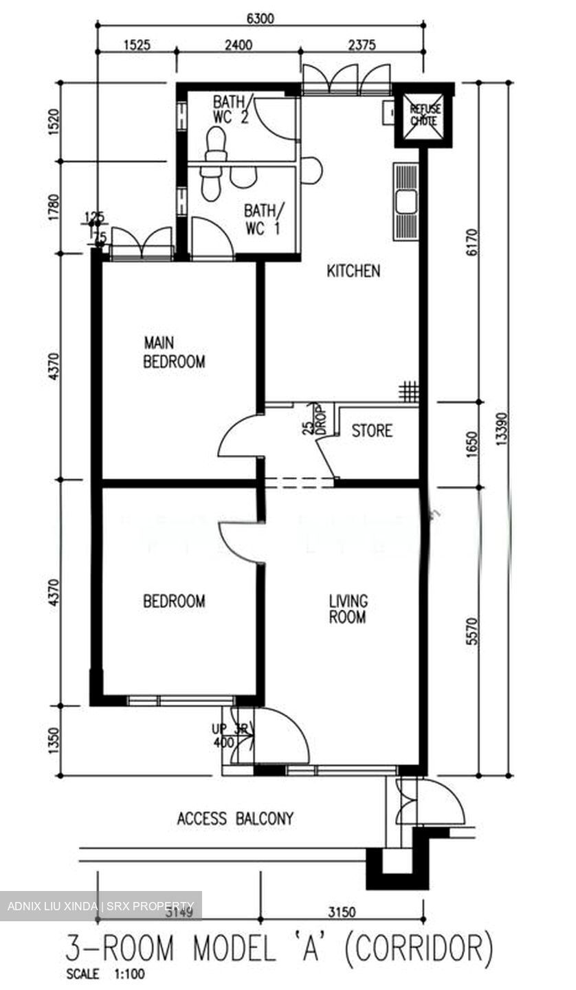 Blk 487 Jurongville @ Avenue 1 (Jurong West), HDB 3 Rooms #598348381